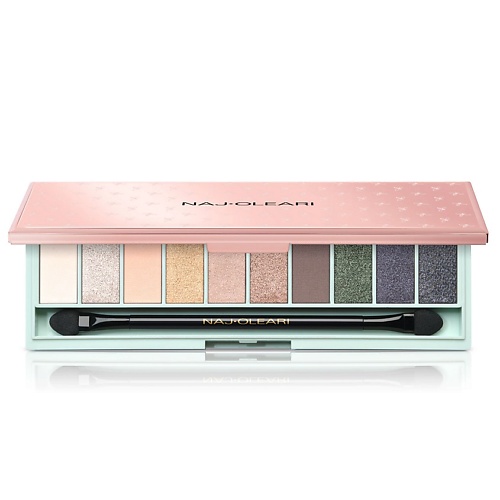 NAJ OLEARI Палетка теней для век WONDER LOOK EYESHADOW PALETTE alvin d or палетка теней для век browny nude