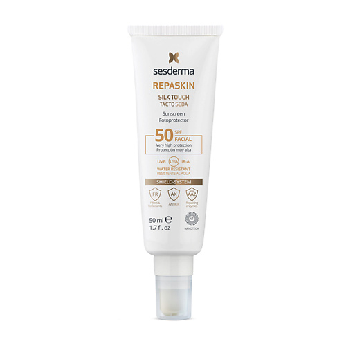 цена Солнцезащитный крем для лица SESDERMA Средство солнцезащитное SPF 50 REPASKIN SILK TOUCH