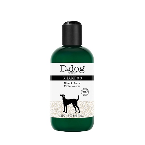 D.DOG Шампунь для короткошерстных собак шампунь для короткошерстных собак с пергой и хвоей пчелодар 250мл