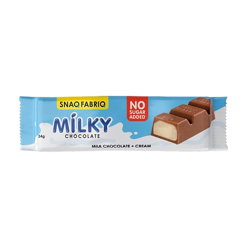 SNAQ FABRIQ Молочный шоколад со сливочной начинкой шоколад славянка особый молочный 90 г