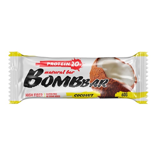 BOMBBAR Батончик Кокос bombbar батончик малиновый чизкейк