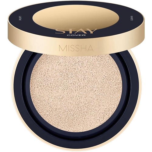 Тональное средство MISSHA Тональный кушон Stay Cushion Бархатистое покрытие missha glow cushion light