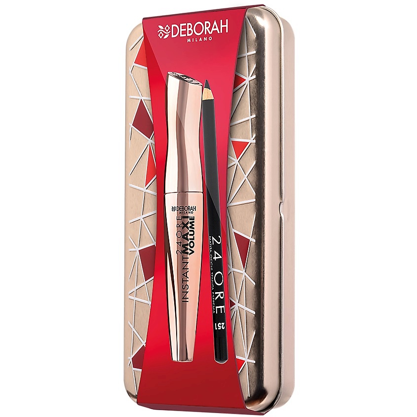 DEBORAH MILANO Набор Тушь для ресниц максимальный объем 24 ORE и ...