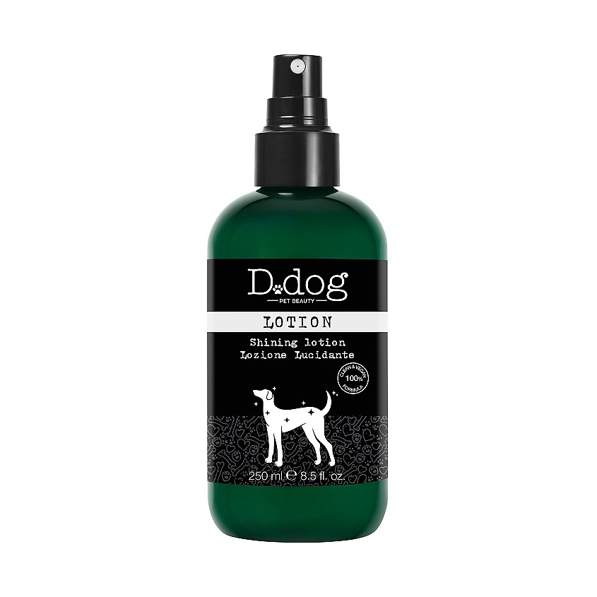 D.DOG Лосьон для собак для сияния шерсти купить по цене 1874₽ в ЛЭТУАЛЬ