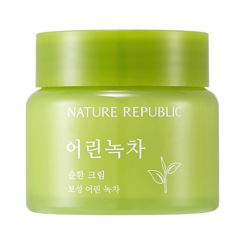 Крем для лица NATURE REPUBLIC Крем для лица увлажняющий с экстрактом зеленого чая Namild Green Tea Cream увлажняющий крем для лица с экстрактом семян зеленого чая innisfree green tea seed hyaluronic cream