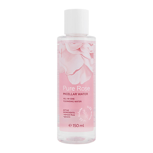 Мицеллярная вода WILD NATURE Мицеллярная вода PURE ROSE Micellar water
