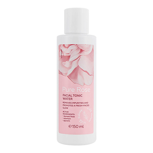 Тоник для лица WILD NATURE Тоник для лица Pure Rose Facial tonic water тоник спрей для лица red gold london pure rose toning lotion soothing alcohol free spray tonic 200 мл