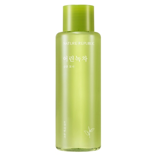 фото Nature republic тонер для лица мягкий увлажняющий с экстрактом зеленого чая mild green tea toner