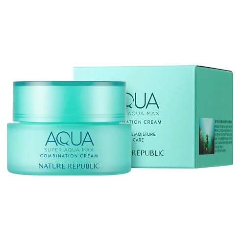 

NATURE REPUBLIC Крем для лица увлажняющий для комбинированной кожи Max Combination Watery Cream, Крем для лица увлажняющий для комбинированной кожи Max Combination Watery Cream