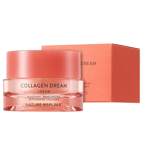 Крем для лица NATURE REPUBLIC Крем для лица с морским коллагеном Collagen Dream 70 Cream крем для лица grace day крем для лица 30% marine collagen с морским коллагеном ультраувлажняющий