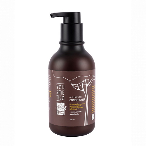 YOUSMETICA Натуральный кондиционер против выпадения и для стимулирования роста волос