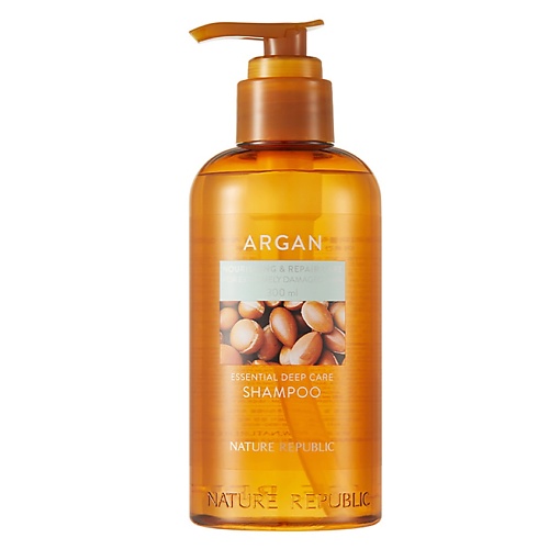 NATURE REPUBLIC Шампунь для волос увлажняющий с аргановым маслом Deep Care Shampoo