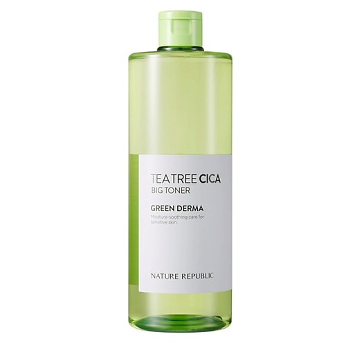 NATURE REPUBLIC Тонер для лица с экстрактом чайного дерева Green Derma Tea Tree Cica Toner