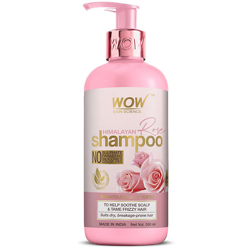 

WOW SKIN SCIENCE Шампунь для придания объема Himalayan Rose, Шампунь для придания объема Himalayan Rose
