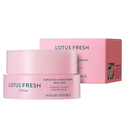 

NATURE REPUBLIC Крем для лица с экстрактом лотоса Lotus Renew Cream, Крем для лица с экстрактом лотоса Lotus Renew Cream