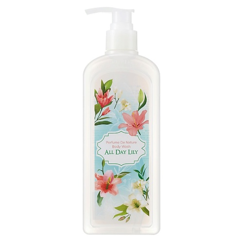 NATURE REPUBLIC Гель для душа парфюмированный с ароматом ягод All Day Lily Body Oil Wash