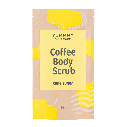 Скраб для тела YUMMMY Кофейный скраб для тела с тростниковым сахаром Coffee Body Scrub Cane Sugar hempz pomegranate herbal sugar body scrub скраб для тела 176 гр