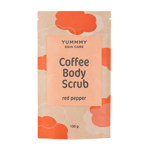 

YUMMMY Кофейный скраб для тела с красным перцем Coffee Body Scrub Red Pepper, Кофейный скраб для тела с красным перцем Coffee Body Scrub Red Pepper