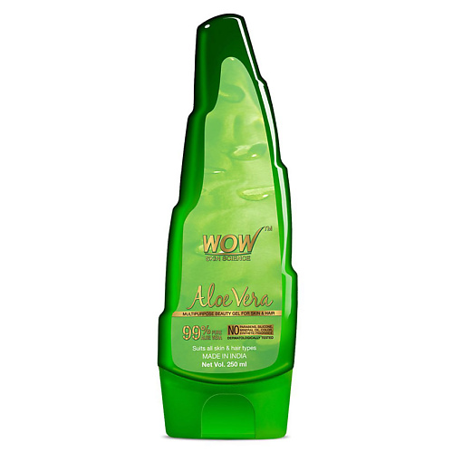 Гель для лица WOW SKIN SCIENCE Гель для лица, тела и волос Aloe Vera скраб для лица и тела aloe vera scrub 99% 120 мл