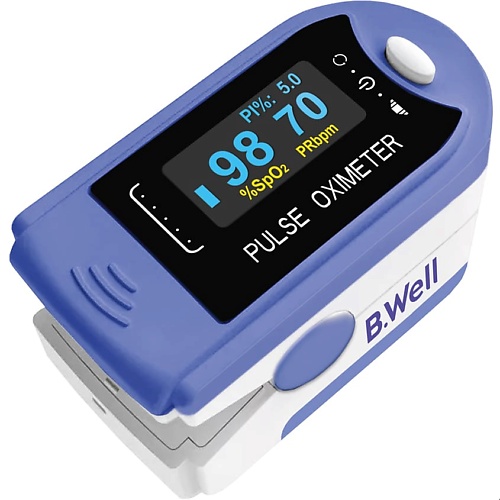 Средство для измерения кислорода в крови B.WELL Пульсоксиметр MED-320