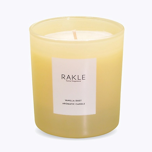 RAKLE Ароматическая свеча BASIC SOFT Ваниль rakle ароматическая свеча basic soft лён