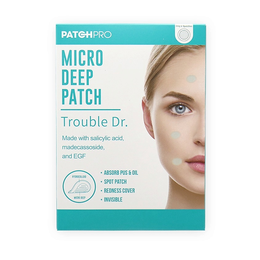 PATCH PRO Патчи для лица микроигольные для проблемной кожи с ...