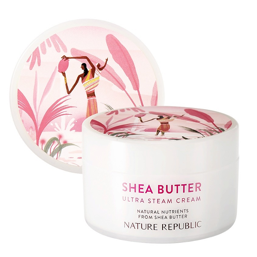 NATURE REPUBLIC Крем для лица ультраувлажняющий на основе масла ши Shea ...