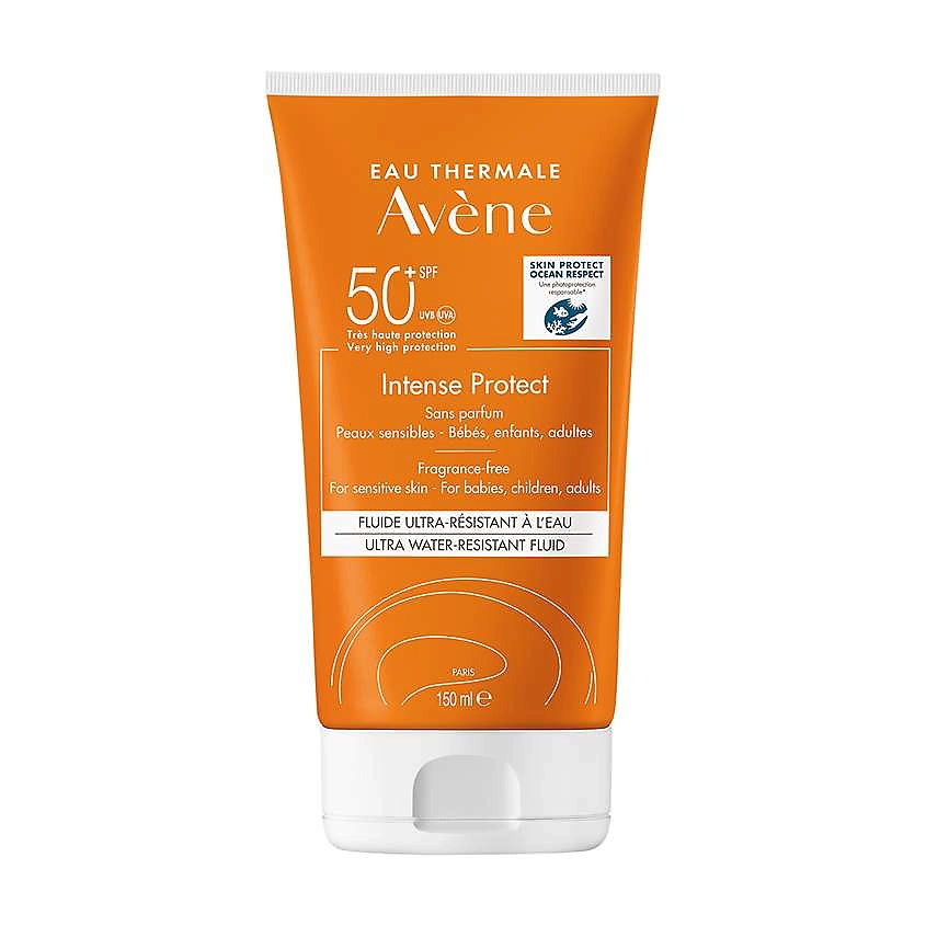 AVENE Флюид для тела Ультра-водостойкий солнцезащитный SPF50 Intense ...