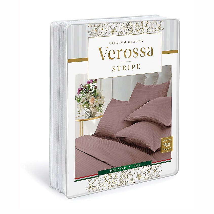 VEROSSA Комплект постельного белья Stripe 2-спальный Ash VSS000029 - фото 2