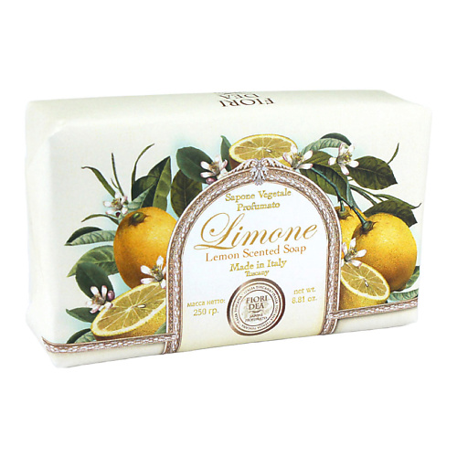 цена Мыло твердое FIORI DEA Мыло кусковое Лимон Fiori Dea Lemon Scented Soap