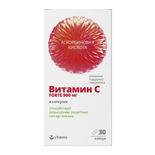 

VITATEKA Витамин С 900 1105 мг, Витамин С 900 1105 мг