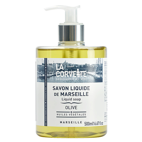 Мыло жидкое LA CORVETTE Мыло жидкое из Марселя для тела Олива Marseille Olive Liquid Soap