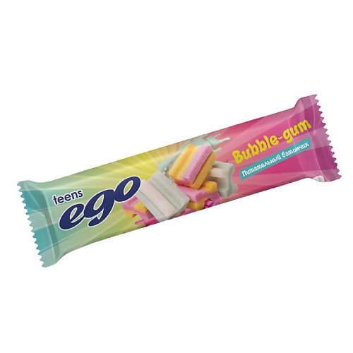 Здоровое питание EGO Батончик протеиновый Teens Бабл-гам в йогуртовой глазури
