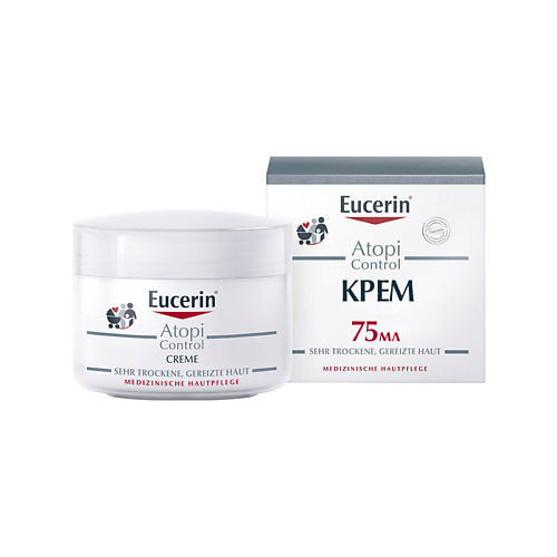 цена Крем для тела EUCERIN Крем для взрослых, детей и младенцев Atopi Control