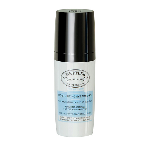 Гель для глаз METTLER 1929 Увлажняющий гель для кожи вокруг глаз Moisturizing Eye Zone Gel увлажняющий набор миниатюр mettler 1929 moisturizing pouch 5 шт