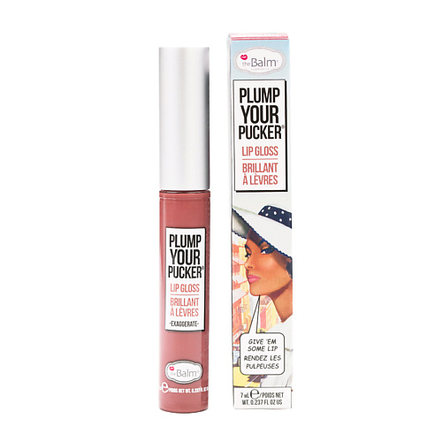 THEBALM Блеск для губ Plump Your Pucker Экзаджерейт