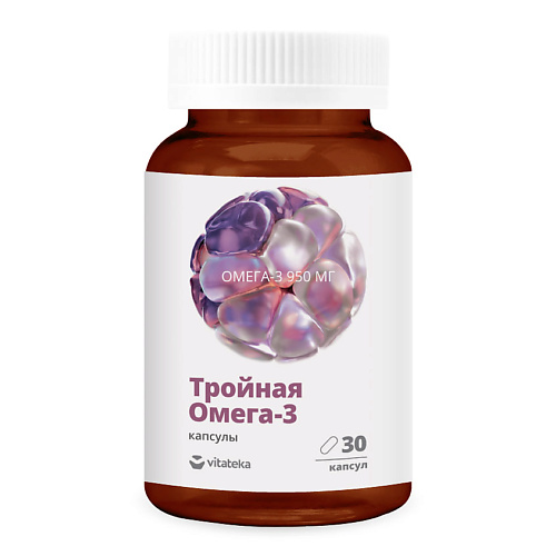 

VITATEKA Тройная Омега-3 950 Мг, Тройная Омега-3 950 Мг