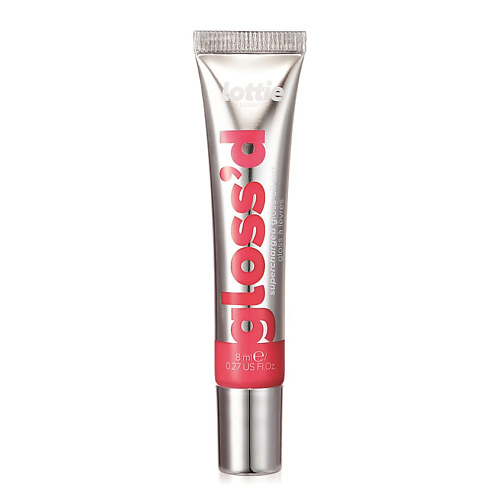 

LOTTIE LONDON Блеск для увеличения объема губ GLOSS'D glazed hot pink