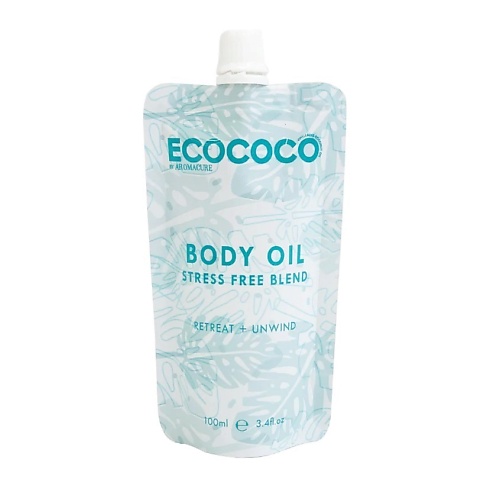 Масло для тела ECOCOCO Масло для тела антистрессовое Body Oil  Stress Free Blend масло для тела ecococo масло для тела для расслабления и омоложения с лавандой и кокосом body oil coconut lavender