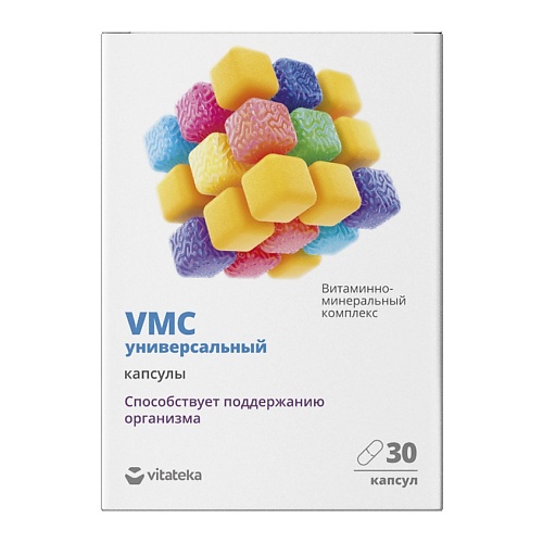 VITATEKA Витаминно-минеральный комплекс VMC универсальный vitateka симетикон 40 мг