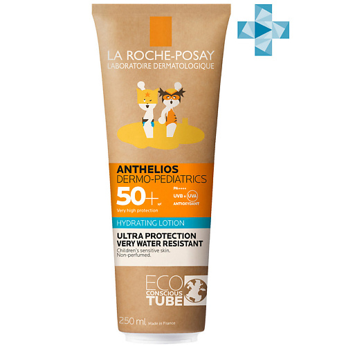 LA ROCHE-POSAY Anthelios Солнцезащитное молочко для детей SPF 50+