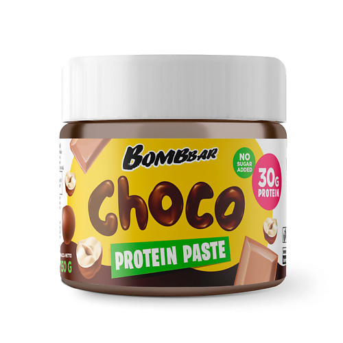 Здоровое питание BOMBBAR Шоколадная паста с фундуком