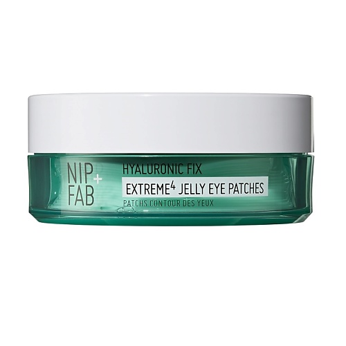 Патчи для глаз NIP&FAB Патчи для глаз увлажняющие Hyaluronic Fix Extreme4 Jelly Eye Patches увлажняющие патчи для глаз hayejin pale green pastel eye mask 60 шт