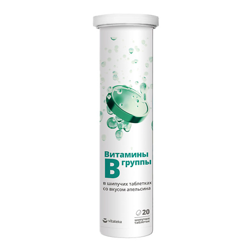 

VITATEKA Витамины группы В со вкусом апельсина, Витамины группы В со вкусом апельсина