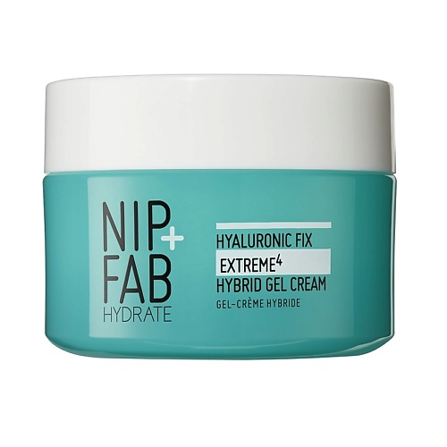 Крем для лица NIP&FAB Гель-крем для лица увлажняющий Hyaluronic Fix Extreme4 Hybrid Gel Cream лосьон для лица nip