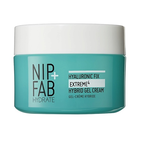 Крем для лица NIP&FAB Гель-крем для лица увлажняющий Hyaluronic Fix Extreme4 Hybrid Gel Cream кремы для умывания nip