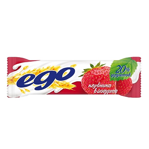 EGO Батончики мюсли Клубника йогурте ego батончики мюсли банан в шоколаде
