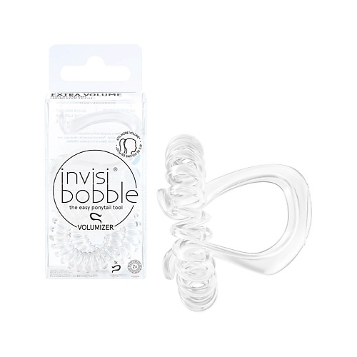 Аксессуары для волос INVISIBOBBLE Набор для объемной прически Crystal Clear