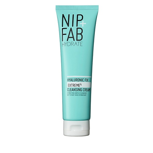 Крем для умывания NIP&FAB Крем для лица очищающий увлажняющий Hyaluronic Fix Extreme4 Cleansing Cream жидкости для умывания nip