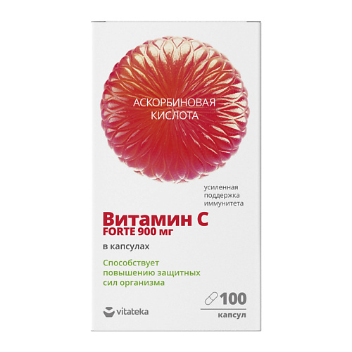 VITATEKA Витамин С 900 1105 мг vitateka симетикон 40 мг